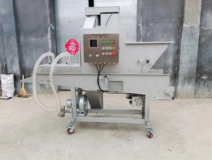 Automatic Bread Crumb Coating Machine factory