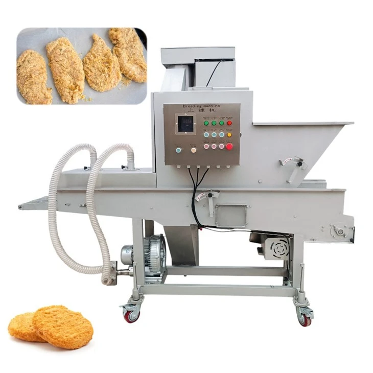 Máy phủ vụn bánh mì tự động