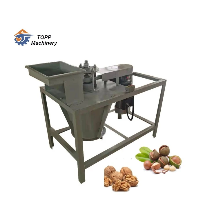 Máy bóc vỏ hạt óc chó và Macadamia